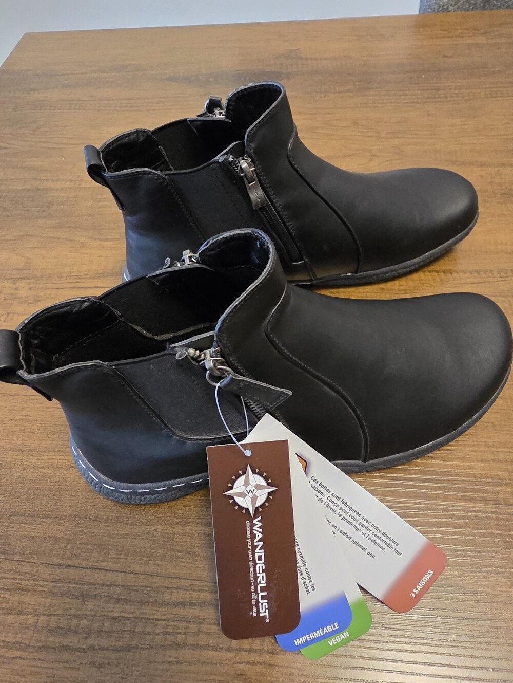 Wanderlust Maddi Side-Zip Ankle Boot Sz 9.5